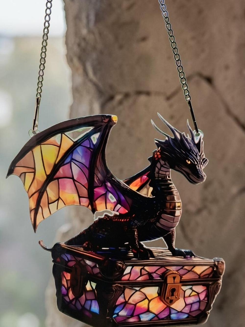 Laser Cut Shatterproof Acrylic Suncatcher